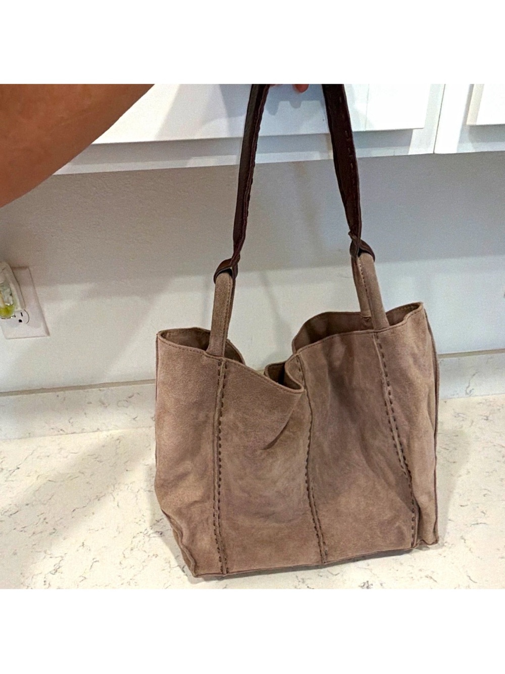 The Sak Los Feliz Large Tote NWOB small stain on side